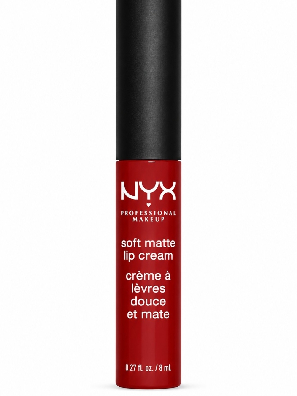 $4 When Bundled with $11+  NYX Soft Matte Lip Cream Madrid (CRANBERRY RED)